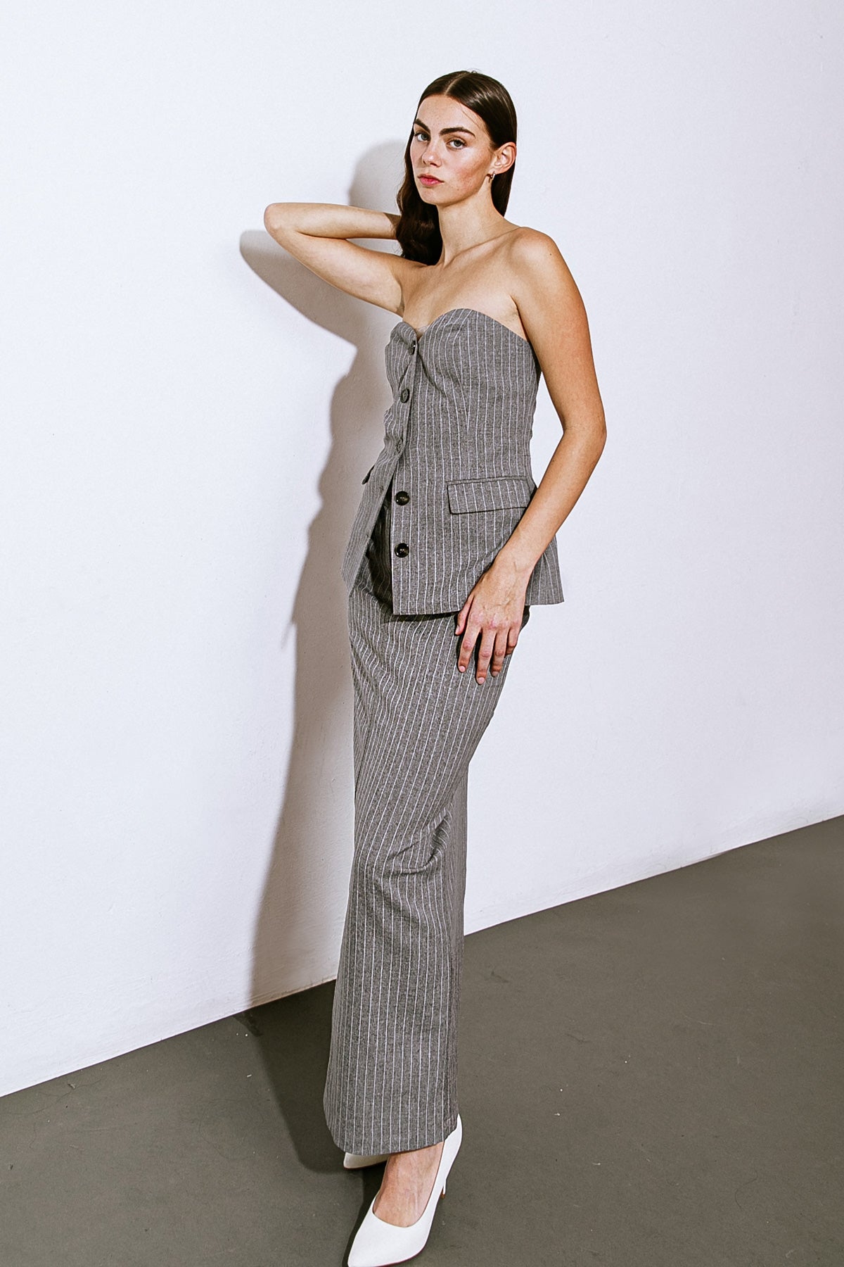 GET TO THE POINT WOVEN TOP Flying Tomato